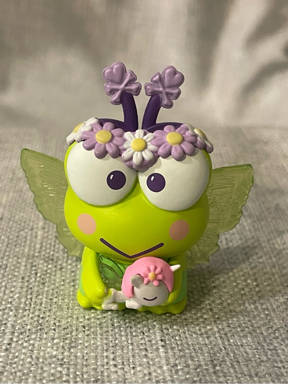 tokidoki X Hello Kitty And Friends Butterfly Garden Blind Box Figure - Keroppi